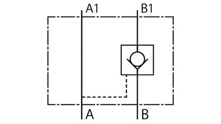 NEPOVRATNI VENTIL CETOP 3 (B)