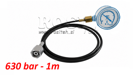 TUBE DE MESURE POUR MANOMÈTRE 630BAR LONGUEUR 1 MÈTRE