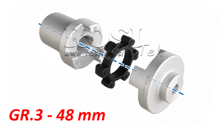 GUMI VMESNIK ND44C (18-22kW)  48mm/GR3