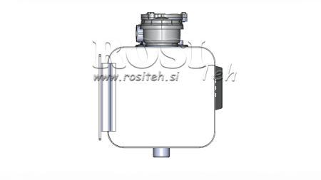 TANK EN MÉTAL SUPÉRIEUR 20 LIT 265X290X400MM
