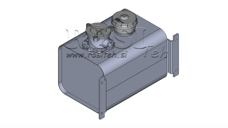 TANK EN MÉTAL SUPÉRIEUR 20 LIT 265X290X400MM