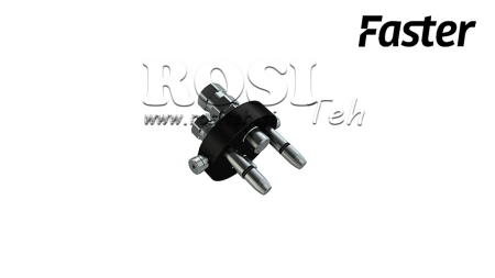 RACCORD MULTI-FASTER 2 VOIES BSP 3/8 PARTIE MOBILE