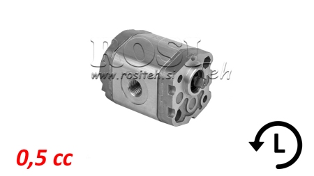 POMPE HYDRAULIQUE 00A0.5X033 GR.0 - 0,5cc - GAUCHE