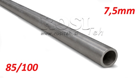 TUBE HONÉ H9 POUR CYLINDRE HYDRAULIQUE 85/100 - 7,5mm (1000mm)