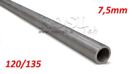 TUBE HONÉ H9 POUR CYLINDRE HYDRAULIQUE 120/135 - 7,5mm (1000mm)
