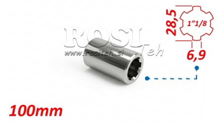 ADAPTATEUR CARDAN BAGUE 1-1/8 (100 mm)