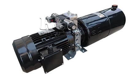 AGGREGAT HYDRAULIQUE MINI 230V AC (2.2 kW) 120 bar - 8.0 cc - 11.2 lit/min - réservoir 12 lit