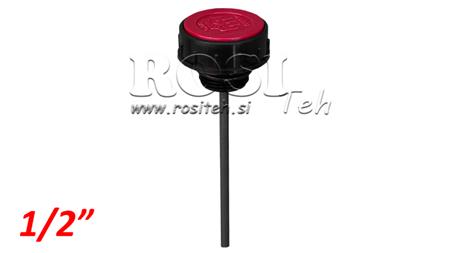 BOUCHON DE REMPLISSAGE 1/2 AVEC TIGE DE NIVEAU ET VENTILATION