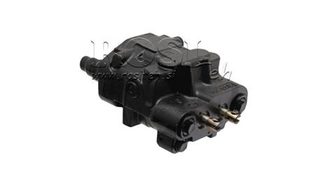 VANNE DE CONTRÔLE HYDRAULIQUE DLM-122/2 2xP80 L/min SENSIBILITÉ DE CHARGE AVEC FONCTION FLOTTANTE