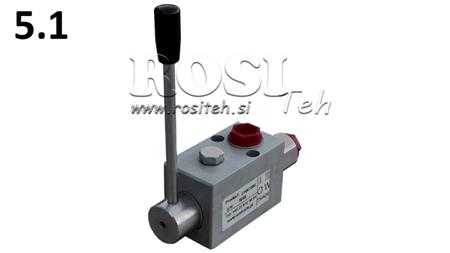 RÉGULATEUR DE PRESSION DE FREIN HYDRAULIQUE BPA-M POUR AJUSTEMENT DISCRET 206120