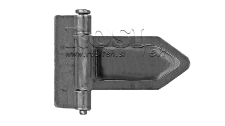 TRIKOTNI TEČAJ STRANICE ZA PRIKOLICO VELIK