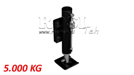 PIED HYDRAULIQUE BIDIRECTIONNEL 365mm - 5.000kg