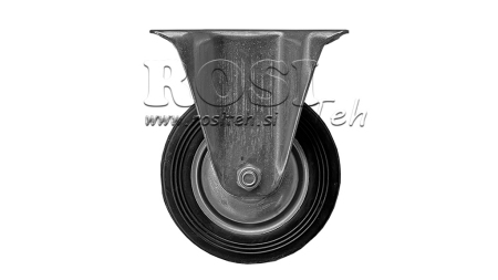 ROUE 100mm AVEC BASE FIXE