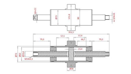 CYLINDRE DE DIRECTION HYDRAULIQUE CAS 188842A1