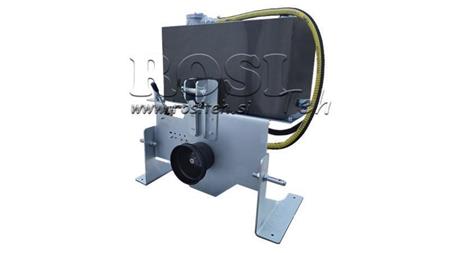 AGGREGAT HYDRAULIQUE DE TRACTEUR AVEC UNE CAPACITÉ DE 100lit DÉBIT 53lit/min 1XP80