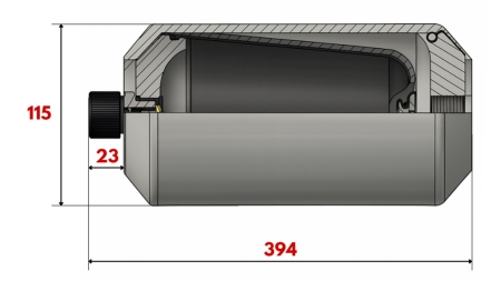 HIDRAVLIČNI AKUMULATOR 2,8 LIT - M18x1,5
