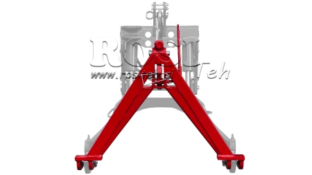 TRIANGLE AVANT POUR HYDRAULIQUE AVANT DE TRACTEUR CAT. 2 - 760 MM - 1400 KG