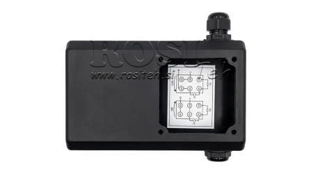 BOÎTIER DE RACCORDEMENT PVC POUR MOTEUR ÉLECTRIQUE