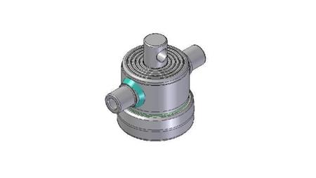 6001F -CYLINDRE TÉLESCOPIQUE STANDARD/HOLE 6 ÉTAPES VOYAGE 450 FI 124