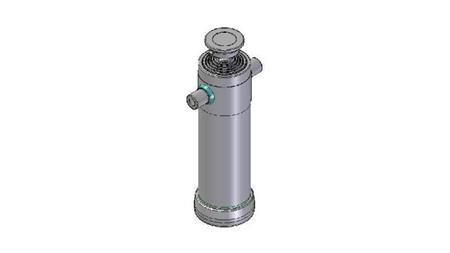 6010S - CYLINDRE TÉLESCOPIQUE STANDARD/BALLON 6 ÉTAPES COURSE 2257 DIAMÈTRE 152