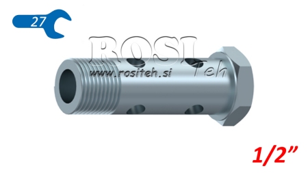 BOLT CREUX HYDRAULIQUE DOUBLE 1/2