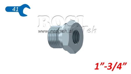 ADAPTATEUR HYDRAULIQUE MALE-FEMELLE 1-3/4