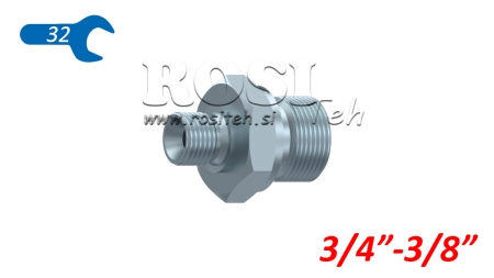 RÉDUCTEUR HYDRAULIQUE BSP 3/4-3/8