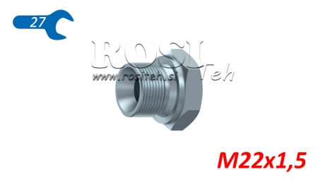 PLUG HYDRAULIQUE M22X1.5