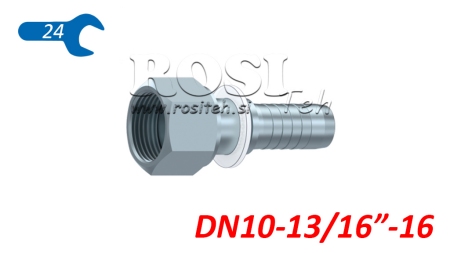 CONNEXION HYDRAULIQUE DKORFS FEMELLE DN10-13/16-16
