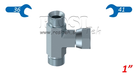 HIDRAVLIČNI T KOM Z VRTLJIVO MATICO CENTRALNO BSP 1
