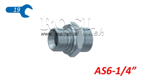 RÉDUCTEUR HYDRAULIQUE (6S) M14X1,5-BSP1/4