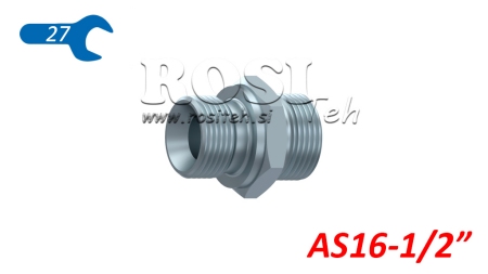 RÉDUCTEUR HYDRAULIQUE (16S) M24X1,5-BSP1/2