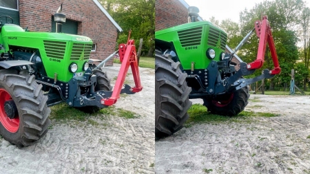 KIT UNIVERSEL HYDRAULIQUE FRONTAL ( AVANT) 2 EME CATEGORIE POUR TRACTEUR 1500KG