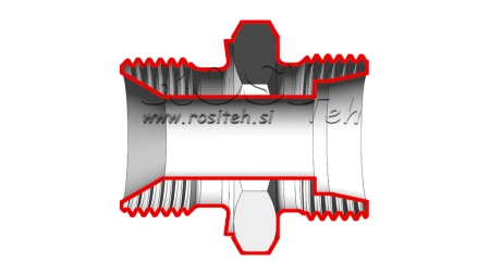 HIDRAVLIČNI DVOVIJAČNIK AL15-BSP3/8