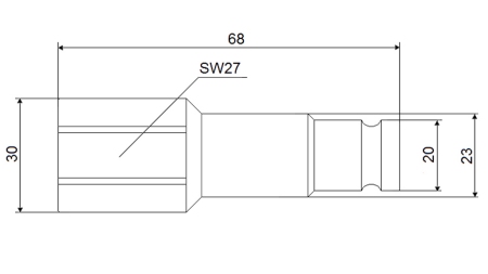 RACCORD RAPIDE EXCAVATEUR FFH MALE 1/2 LÉGER