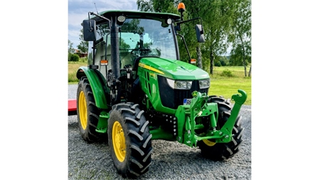 KIT UNIVERSEL HYDRAULIQUE FRONTAL ( AVANT) 2 EME CATEGORIE POUR TRACTEUR 1500 KG - VERT (RAL 6001)