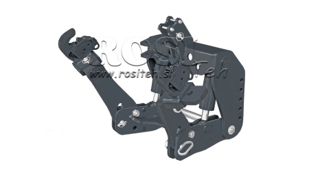 KIT UNIVERSEL HYDRAULIQUE FRONTAL ( AVANT) FLEX 2 EME CATEGORIE POUR TRACTEUR 1500KG