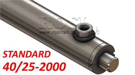 HIDRAVLIČNI CILINDER STANDARD 40/25-2000
