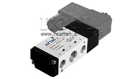 VANNE ÉLECTRIQUE PNEUMATIQUE 3/2 MONOSTABLE 1/4 PRT-0832-BCV