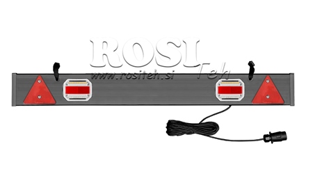 KIT COMPLET DE FEUX LED POUR REMORQUES 12/24V
