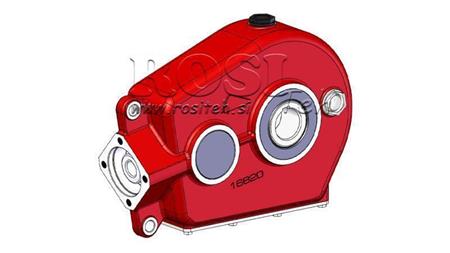 REDUCTEUR – MULTIPLICATEUR RT260 POUR MOTEUR HYDRAULIQUE MP/MR/MS RAPPORT 21.1:1