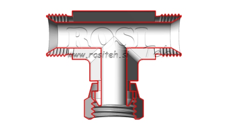 HIDRAVLIČNI T KOM Z VRTLJIVO MATICO CENTRALNO BSP 1