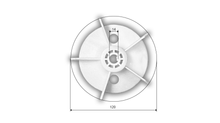 MOTEUR ÉLECTRIQUE VENTILATEUR MS 71