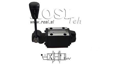 VANNE MANUELLE HYDRAULIQUE CETOP N6