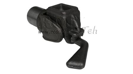 ENSEMBLE DE SUPPORTS POUR CONTENEUR DE CAMION-BENNE