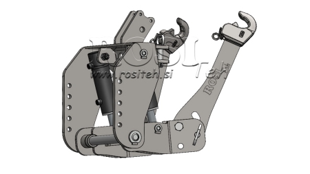 UNIVERZALNI KIT PREDNJA ČELNA HIDRAVLIKA 2KAT ZA TRAKTOR 1500kg