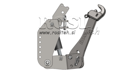 UNIVERZALNI KIT PREDNJA ČELNA HIDRAVLIKA 2KAT ZA TRAKTOR 1500kg