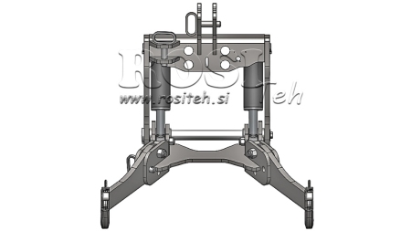 UNIVERZALNI KIT PREDNJA ČELNA HIDRAVLIKA 2KAT ZA TRAKTOR 1500kg