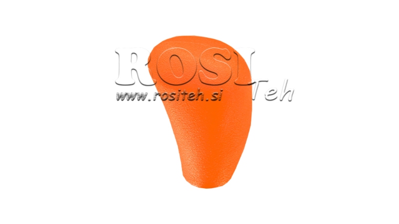 POMMEAU POUR LEVIER DE COMMANDE DE DISTRIBUTEUR HYDRAULIQUE MONOBLOC – Ø 10 MM (MARQUAGE ORANGE)
