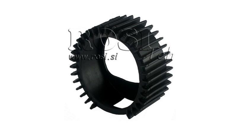 CAOUTCHOUC PROTECTEUR POUR MANOMÈTRE DN63 - NOIR